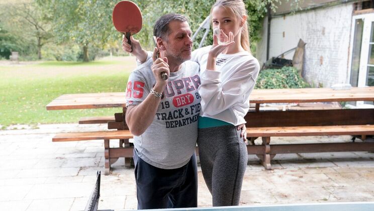 [Oldje] - Ivi Rein Takes a Facial and Cum Swallow from Older Phillipe - Phillipe - Ivi Rein