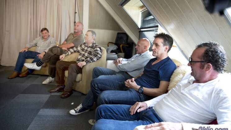 [Oldje] - Old School Style Gangbang with Anal - Gina Gerson - Ben - Hugo - Nico