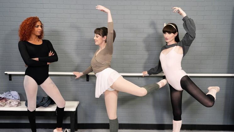 [TransAngels] - Dirty Redhead, Brunette, and Friend