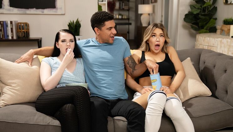 [TransAngels] - Cowgirl Action with Shemale Emma - Emma Rose - Andre Stone