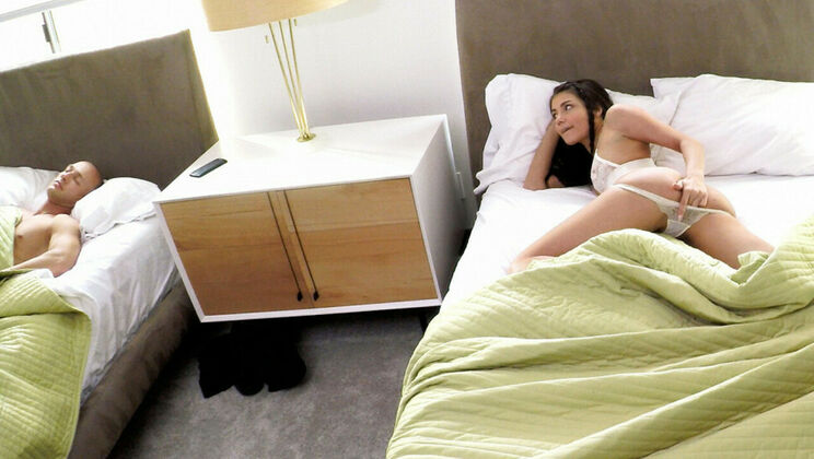 Adria Rae Caught By Step-Brother In Compromising Position