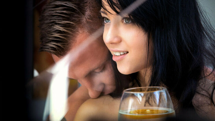 [SexArt] - Cumshot on Tattooed Brunette's Tits