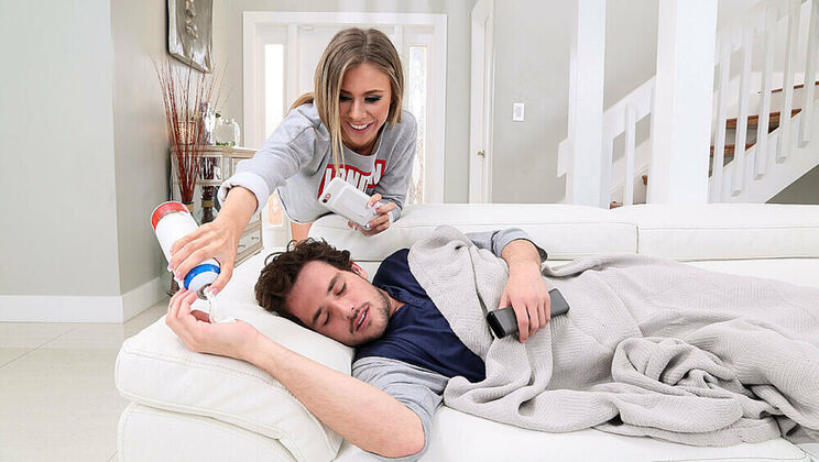 Petite Anya Olsen's Big Blowjob Skills