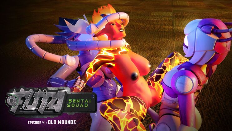 [F.U.T.A.SentaiSquad] - Redhead Futa Gets it in the Pussy and Ass - Martin Spell - Lina Shisuta - Tim Deen - Dorien Falaise - Jennie Blondie