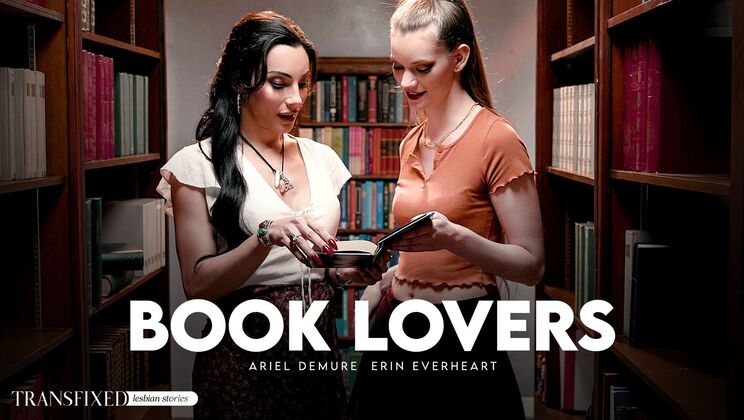 [Transfixed] - Fingering, Blowjob, and Cumshot: A Book Club Surprise - Erin Everheart - Ariel Demure