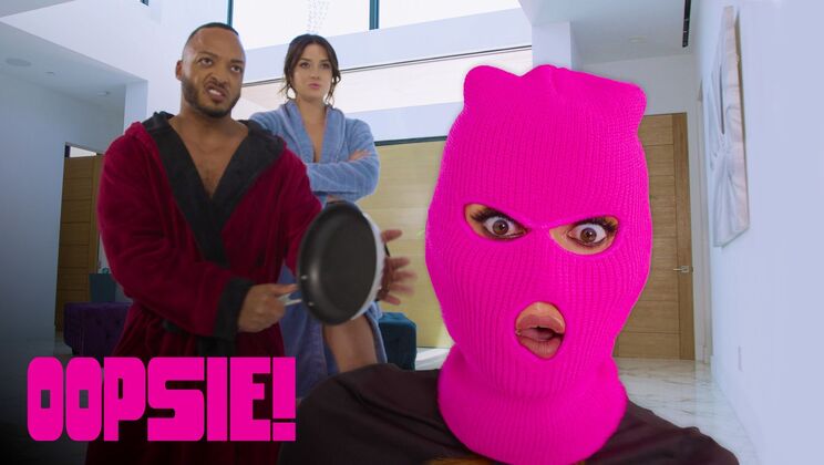 [Oopsie!] - Ski Mask Bandit Fucks Hard - Korra Del Rio - Charlotte Sins - Dillon Diaz