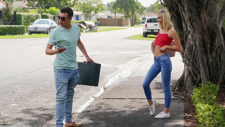 [PublicPickups] - Sky Pierce in Glasses and Thong, Fucking Johnny Love - Sky Pierce - Johnny Love