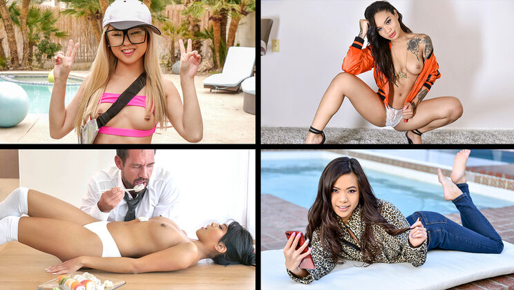 [TeamSkeetSelects] - Lovely Asian Cuties Video - Vina Sky - Honey Gold - Ember Snow - Jasmine Grey - Lulu Chu - Kimmy Kim - Elle Lee