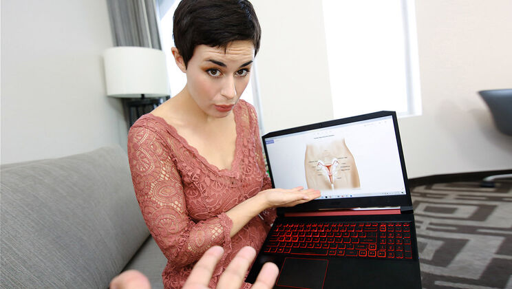 [PervMom] - Stepmom's Mini Dress - Tony Profane - Olive Glass