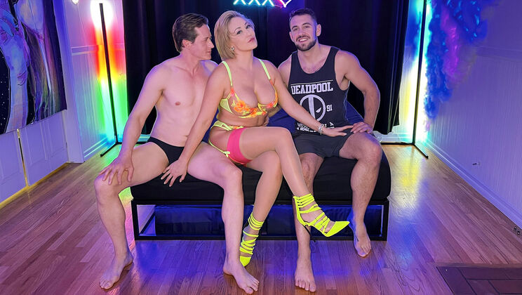 [MYLFXSeries] - Big Tits Threesome with Ryan Keely and Friends