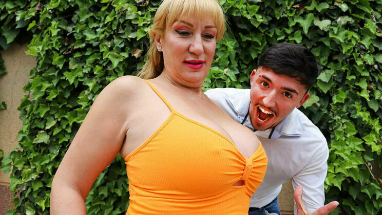 [Grandmams] - Mature Latina Sucks Cock in Doggystyle