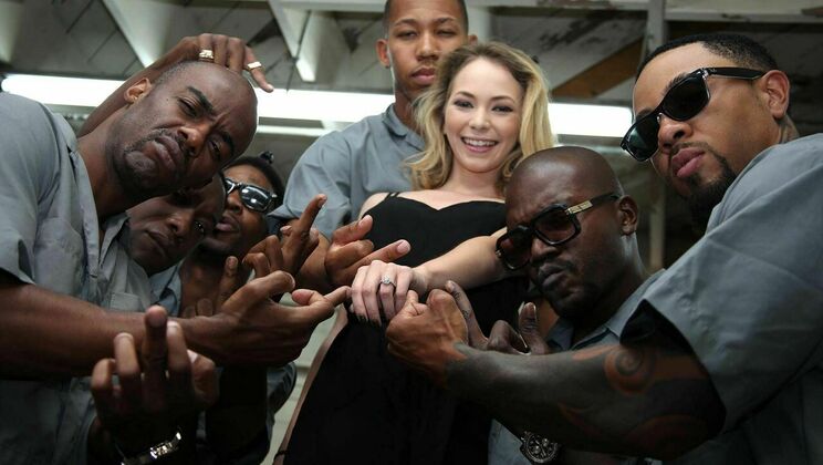 [BlacksonBlondes] - Angel Smalls Shaved and Fucked