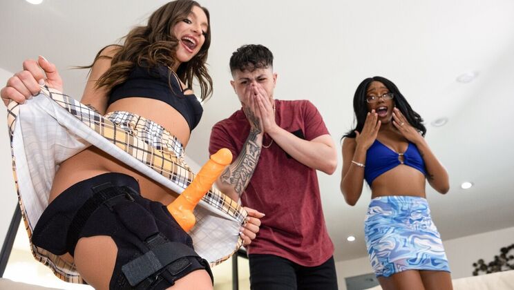 [Brazzers] - Pussy Licking and Strap-On Fun