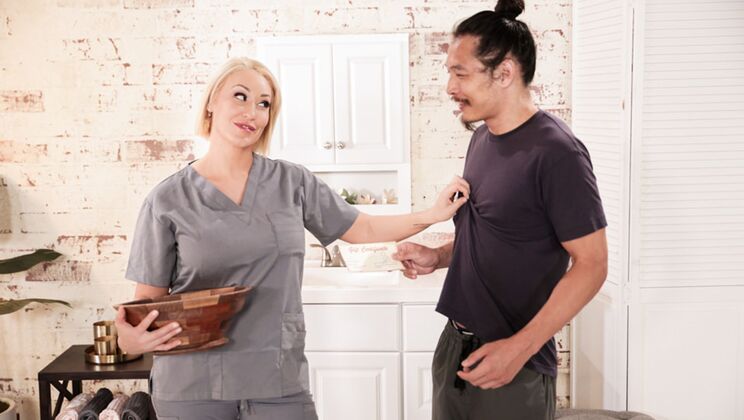 [NuruMassage] - Cum on Pussy with Ryan Keely - Ryan Keely - Leo Vice