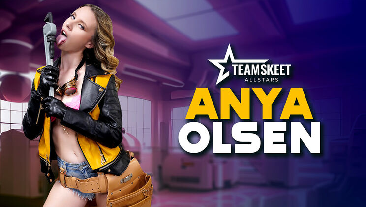 [TeamSkeetAllStars] - Anya Olsen Gets Greasy - Peter Green - Anya Olsen