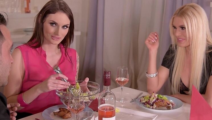 [PornWorld] - French Connection: Kitana & Marie Get Anal - Kai Taylor - Marie Clarence