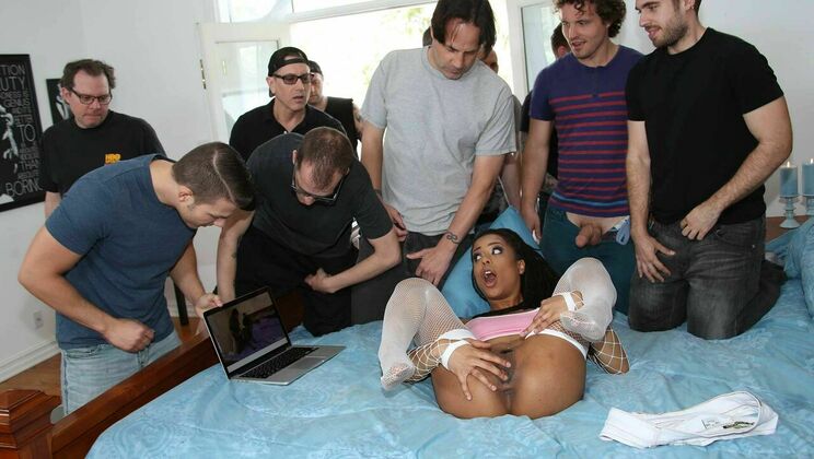 [Cumbang] - Hairy Ebony Action with Kira - Kira Noir - Codey Steele - Robby Echo - Johnny Goodluck - Eric John - Wrex Oliver - Chad Diamond - Mark Zane - Damien Thorne - Mitt - Mike Hunter - Indiana Bones