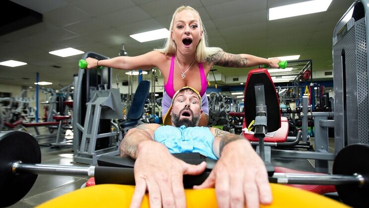 [Brazzers] - Elana Bunnz Gets Busted in the Gym - GI Joey - Elana Bunnz