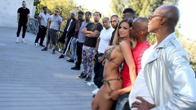 [InterracialBlowbang] - Tattooed Brooklyn Chase Facial - Brooklyn Chase - Ricky Johnson - Eddie Jaye - Donny Sins - Sean Michaels - Jax Slayher - Slim Poke - Jack Blaque - John Long - Dirk Huge - Chris Cock - Derek Davis - Jordan Striker