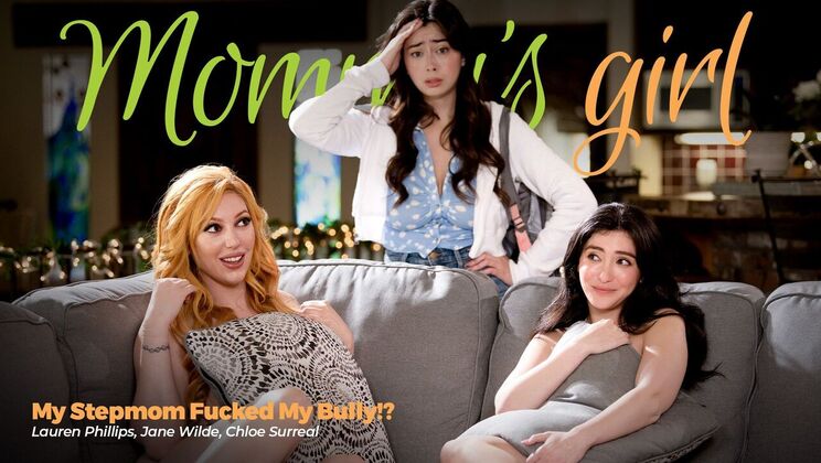 [Girlsway] - Stepmom Lauren Phillips Joins Bully for Pussy Licking