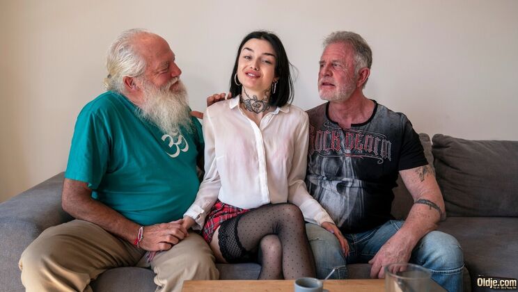 [Oldje] - Maid's Ass Licking Pleasure - Bruno - Chel - Snow DeVille