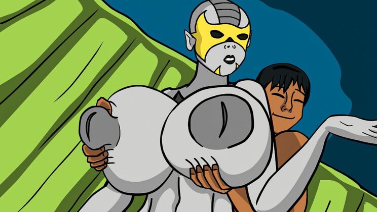 [AdultTimeAnimation] - Close Encounters with Interracial Big Cock - Kira Noir - April Oneil - Wolf Hudson - Serene Siren