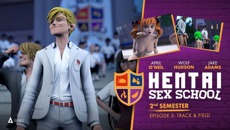 [AdultTimeAnimation] - Track & Field Uniforms Get Fucked - Kira Noir - Jake Adams - Whitney Wright - April Oneil - Wolf Hudson - Serene Siren