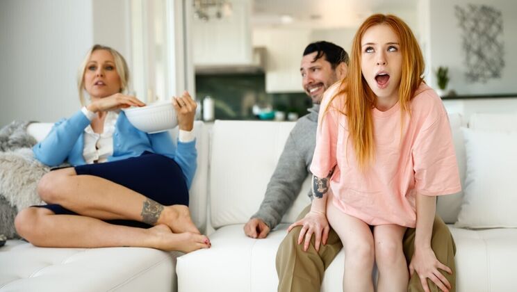 [Dilfed] - Teen College Girl Sucks and Gets Cum - Tommy Pistol - Madi Collins