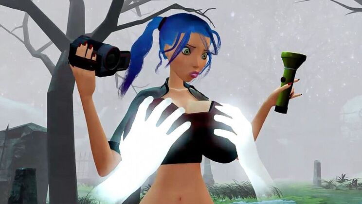 [AdultTimeAnimation] - Ghost Gets Ass Fingered and Rimmed