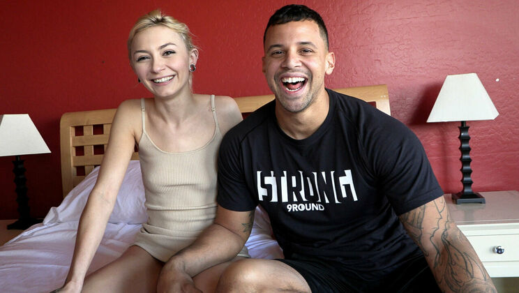 [HotGuysFuck] - Clara Fargo, the Blonde Latina, Meets Tony Romero - Clara Fargo - Tony Romero