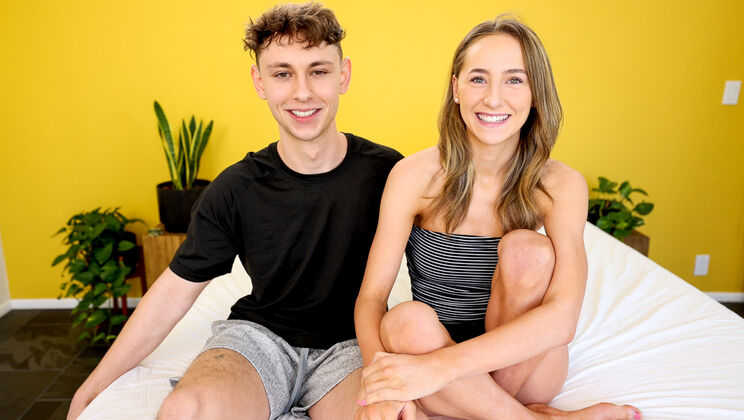 [HotGuysFuck] - Blonde Teen Madison Peach Sucks and Fucks Dallas Diamond - Madison Peach - Dallas Diamond