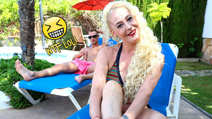 [Grandmams] - Granny Gets Fucked in the Sun