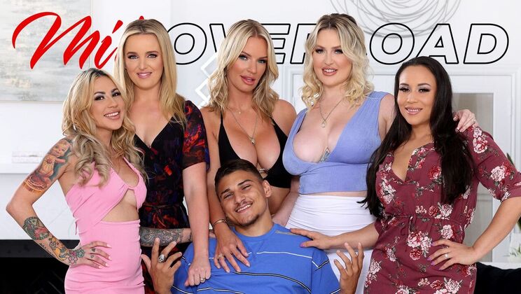 [MILFOverload] - Cum Swapping with Ball Play - Rachael Cavalli - Carmela Clutch - Charlie Forde - Jenna Starr - Victor Ray - Mayara Lopes