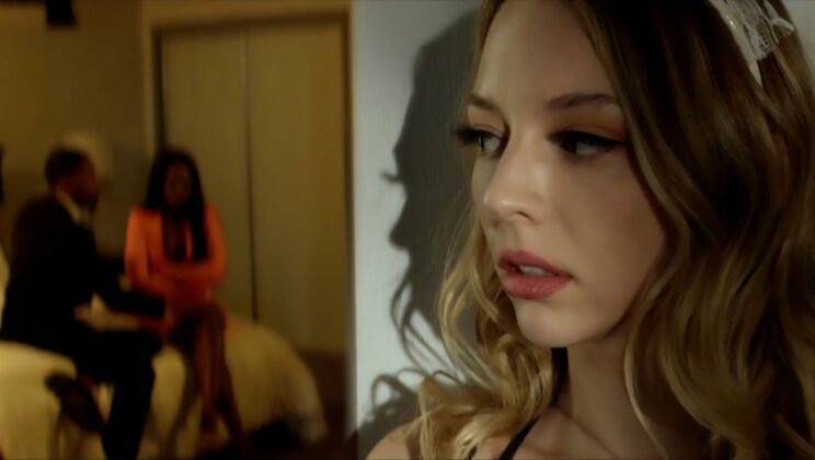 [MYLFXSeries] - Maid with Natural Tits Gets Cowgirl