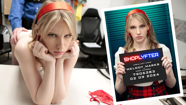 [Shoplyfter] - Case 7906283: School Project Thief Caught - Melody Marks - Jack Vegas