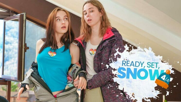 [ClubSweethearts] - Lesbian Teens in Snowy Fun and Games