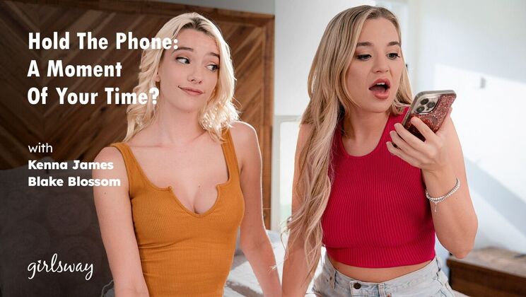 [Girlsway] - Give Me A Minute: Kissing, Licking & Rimming - Kenna James - Blake Blossom