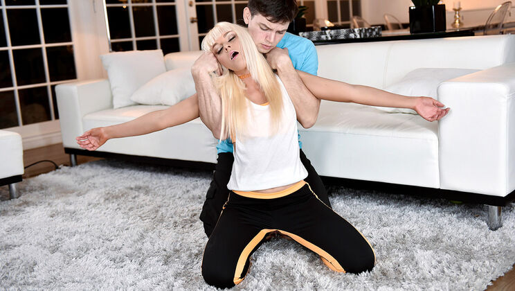 Taboo Training: Facial for a Blonde