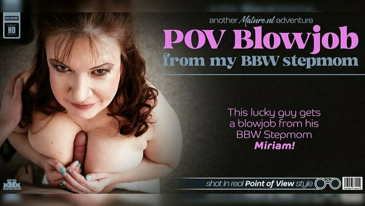 [Mature.nl] - Lenny Gets a Blowjob from Redhead Stepmom Miriam