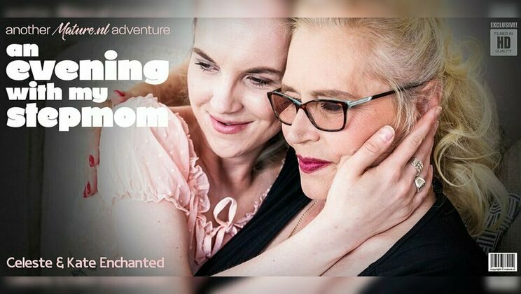 [Mature.nl] - Celeste the Blonde MILF Lures Hot Teen Kate Enchanted into Lesbian Fun - Celeste - Kate Enchanted