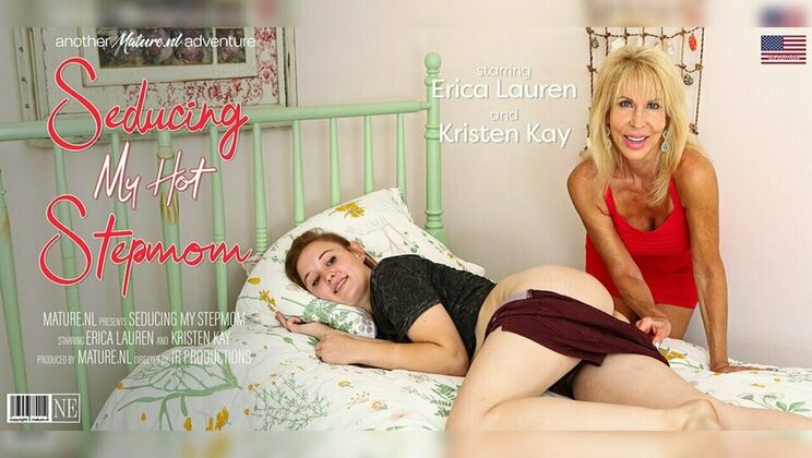 [Mature.nl] - Blonde Kristen Kay Seduces Shaved Stepmom Erica Lauren - Erica Lauren - Kristen Kay