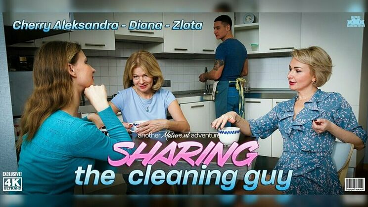 [Mature.nl] - Sexy blondes and brunettes sucking and riding with facial explosions