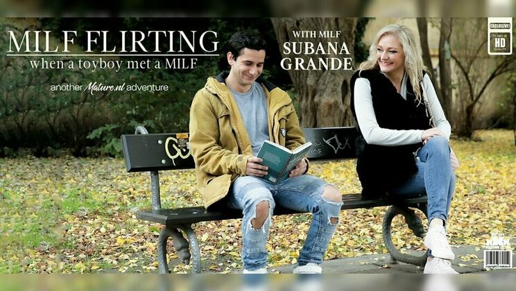 [Mature.nl] - Subana Grande's Lingerie-Clad Seduction of Toyboy - Subana Grande - Morthes