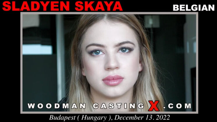 [WoodmanCasting] - Young Sladyen Skaya Enjoys Ass Licking Fun - Sladyen Skaya