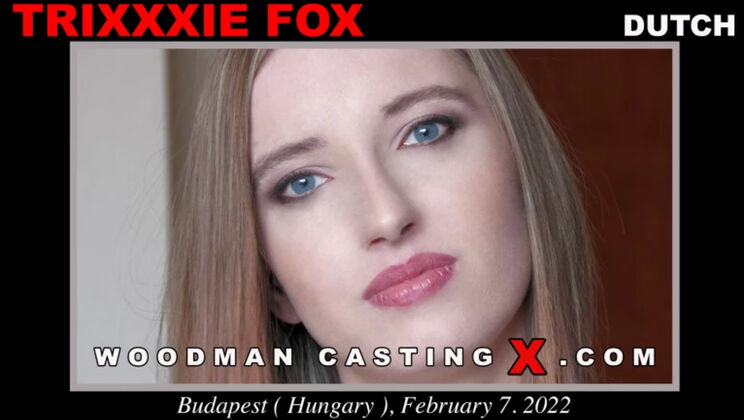 [WoodmanCasting] - Skinny Blonde Trixxxie Fox in Anal Scene