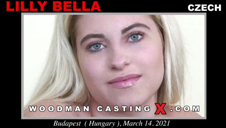 [WoodmanCasting] - Lilly Bella Skinny Blonde Goes Wild in Cum Frenzy - Lilly Bella