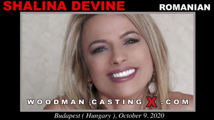 [WoodmanCasting] - Shalina Devine Gets Deepthroat Action in Hotel