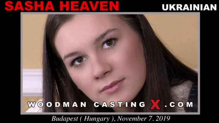[WoodmanCasting] - Sasha Heaven's First Adult Film Casting - Sasha Heaven