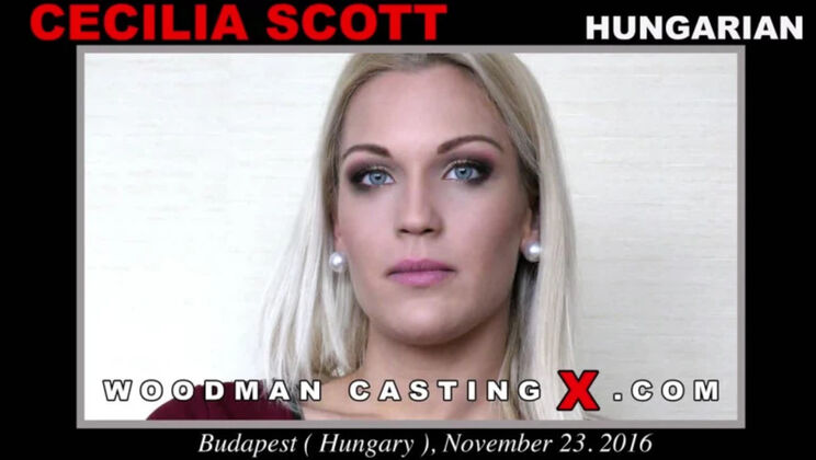 [WoodmanCasting] - Shaved Cecilia Scott in Erotic Casting - Cecilia Scott