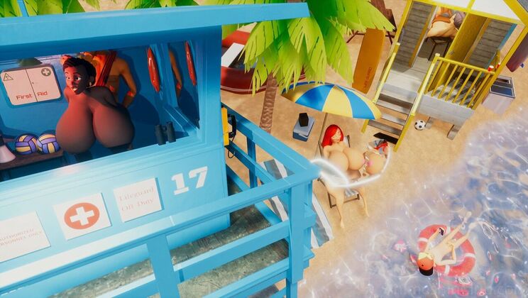 [AdultTimeAnimation] - Doggystyle on the Beach with HoFi - Leo Casanova - Martin Spell - Marty Dope - Toni Bil - Aleksandr Bright - Tim Monster Cock - Morta Lola